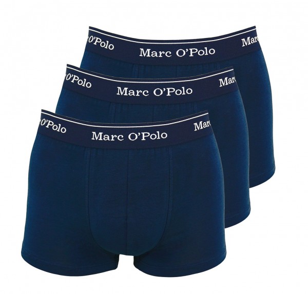 Marc O`Polo 3er Pack Unterhosen Basic Shorts Trunk 154606 804 navy WJ19-MPU1